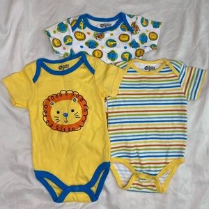 Baby Gear 3 Pc Onsies